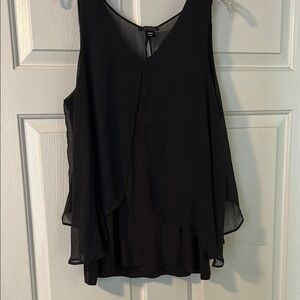 Black Sleeveless Top